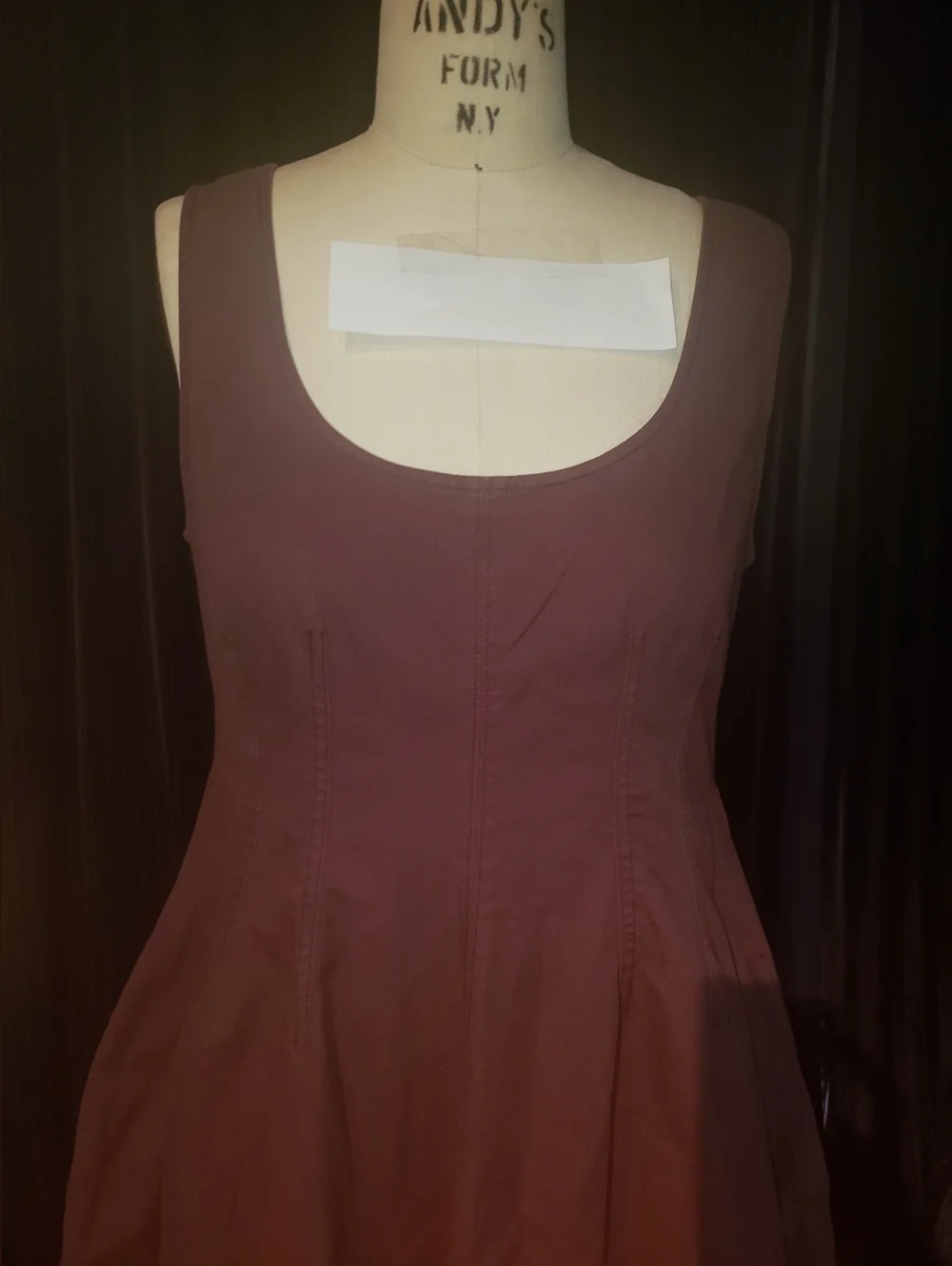 NWT. B.R. Marve Vintage Look Style Corset Maxi Dress XL - Picture 2 of 14